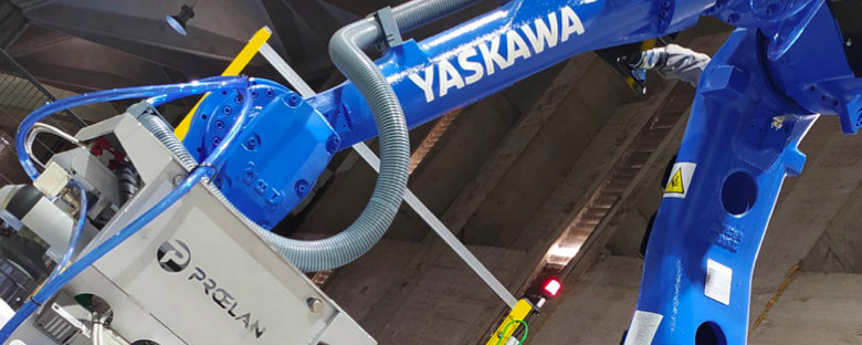 El robot PL80 de Yaskawa y el software PalletSolver permiten a Proelan automatizar y mejorar la flexibilidad de producción en el almacén WILLIAMS & HUMBERT